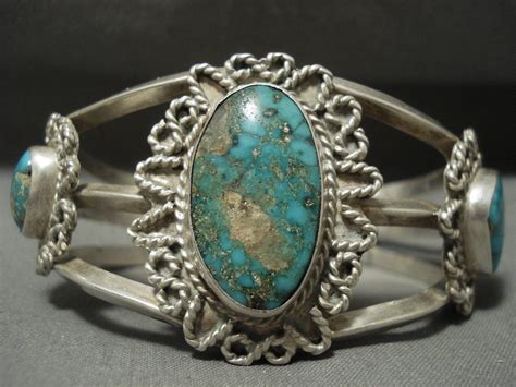 Early Vintage Navajo Royston Turquoise Native American Jewelry Silver – Nativo Arts