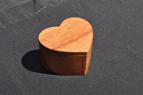 Heart-shaped Box, Ipe - MarkAnn Woodcrafts