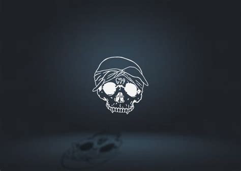 G59 Skull Decal Sticker - Etsy