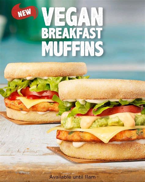 NEWS: Hungry Jack's Vegan Breakfast Muffin | frugal feeds