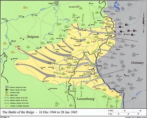 Battle Of The Bulge Map