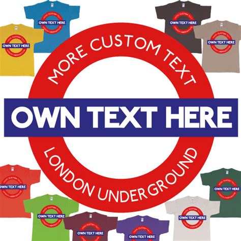 London Underground Logo Custom Design Custom tshirt Digital Print, Screen Printing, Design by ...