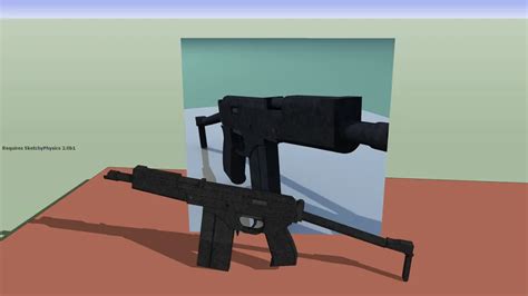 9A-91 Assault rifle (from battlefield) | 3D Warehouse