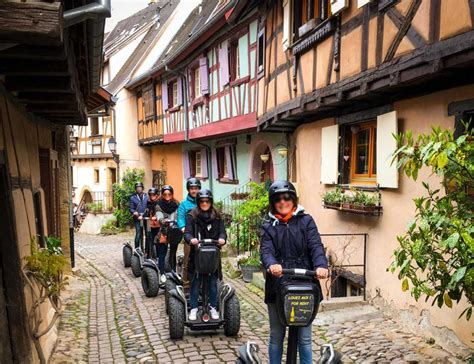 Eguisheim and its vineyards - Segway Alsace