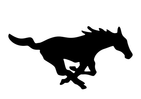 Mustang Silhouette at GetDrawings | Free download