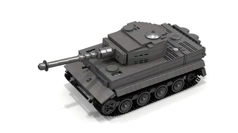 Lego WWII Tiger 1 Instructions (FULL INTERIOR) - YouTube