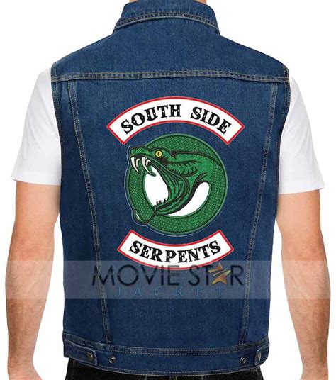 Riverdale Southside Serpents Jacket | Southside Serpents Denim Vest