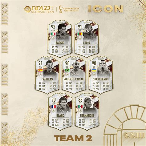 FIFA 23. Equipo 2 de los Iconos World Cup - FIFAntastic