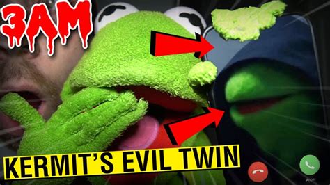 (SCARY) KERMIT THE FROG CALLING EVIL TWIN ON FACETIME AT 3AM!! *DO NOT FACETIME YOURSELF AT 3AM ...