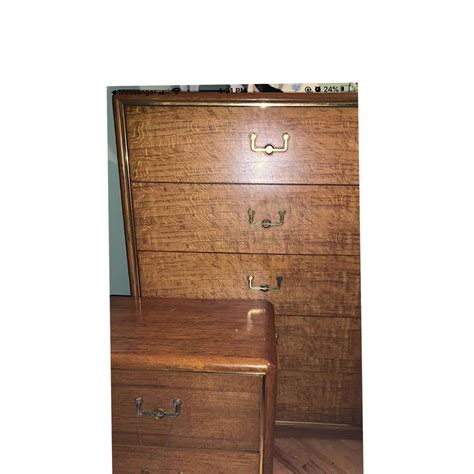 Anyone have information? Dixie commode set? 5 drawer dresser two matching nightstands | Antiques ...