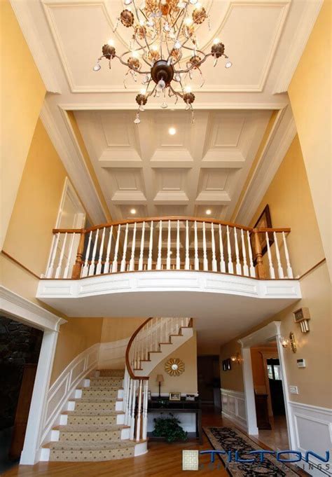 13 Gorgeous Rooms With Custom Coffered Ceilings by CEILTRIM Inc. and ...