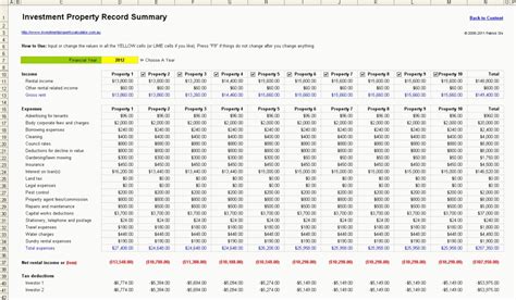 Rental Income And Expense Spreadsheet Template 1 Printable Spreadshee rental property expenses ...