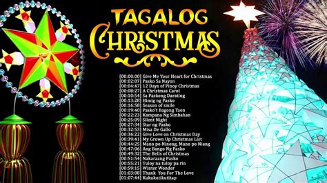 Top 100 Traditional Tagalog Christmas Songs Medley ️ Classic Tagalog ...