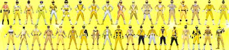 Male Yellow Rangers by RAatNYSBA on DeviantArt