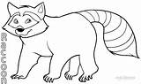 Printable Raccoon Coloring Pages For Kids sketch template