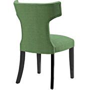 Modway Curve Kelly Green Dining Chair EEI-2221-GRN | Comfyco