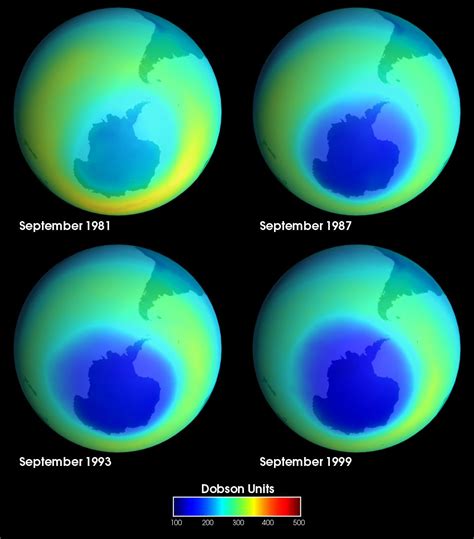 Ozone Hole Over Antarctica : Image of the Day