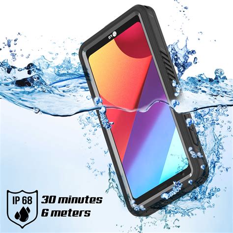 LG G6 Waterproof Case, Punkcase [EXTREME Series] [Slim Fit] [IP68 Cert