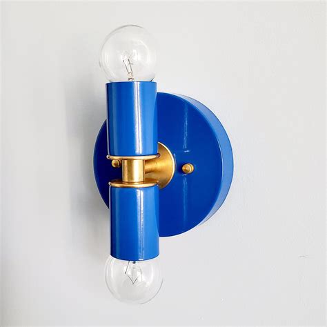 Mid-Century Modern Inspired Colorful Wall Sconce in 2020 | Wall sconce lighting, Wall sconces ...