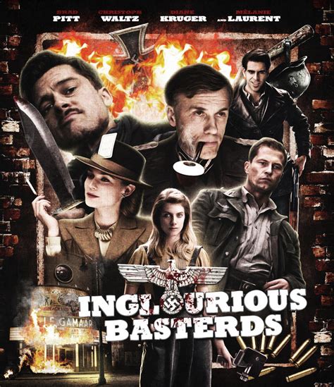 Inglourious Basterds - Movie Poster by Zungam80 on DeviantArt