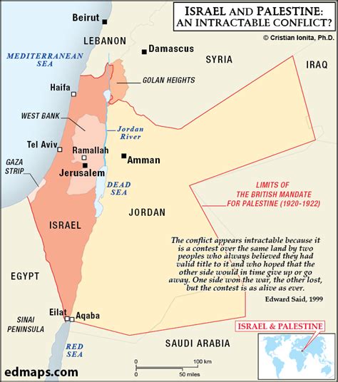 Historical Maps of Israel and Palestine