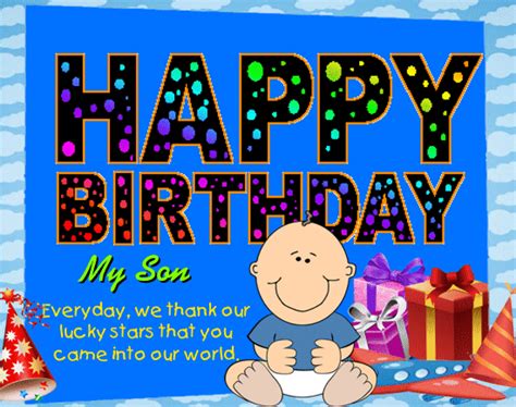 Happy Birthday Son GIFs | Tenor - Clip Art Library