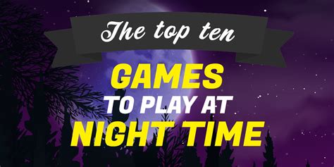 Top ten night time games | Youth Group Games | Games, ideas, icebreakers, activities for youth ...