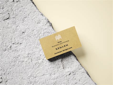 Free Business Card Mockup — Free Mockup World