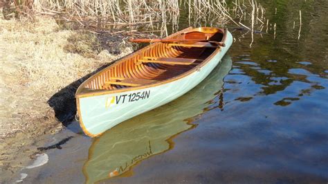 George sailboat: Square stern wood canoe plans