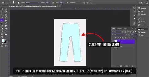 How To Color Denim In Photoshop - 7 Easy Steps In 2024