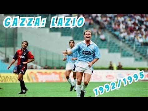 Paul Gascoigne goals at Lazio 1992 -1995 : r/classicsoccer