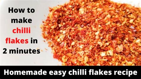 Homemade easy chilli flakes recipe #Chilliflakes #easy #homemade ...