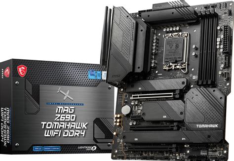 Buy MSI MAG Z690 Tomahawk WiFi DDR4 Gaming Motoard (ATX, 12th Gen Intel Core, LGA 1700 Socket ...