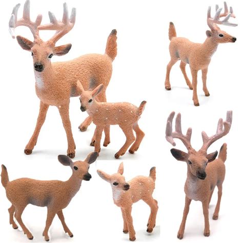 1 Pcs Christmas Deer Reindeer Santa Craft Home Decor Xmas Elk Fabric ...