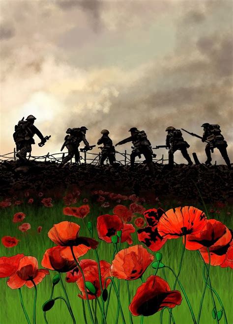 WW1 poppy fields | Remembrance day art, Remembrance day, War art