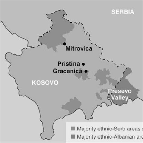 Geographic position of the Preševo Valley | Download Scientific Diagram