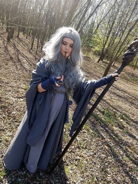 Genderbent Gandalf the Grey Cosplay. Handmade. Lord of the Rings. The ...