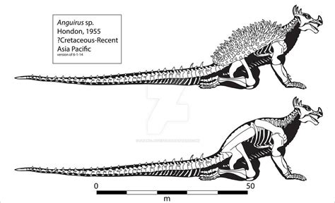 Anguirus Skeleton by Franz-Josef73 on DeviantArt