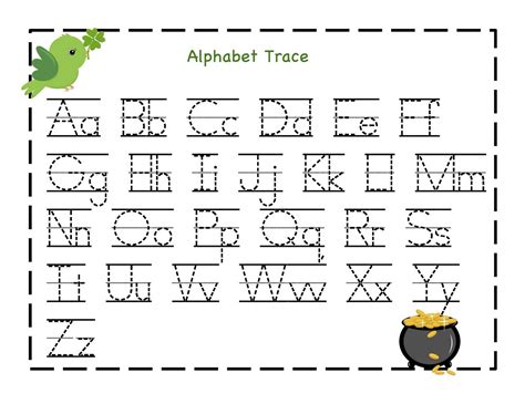 Kindergarten Alphabet Worksheets Printable | Activity Shelter