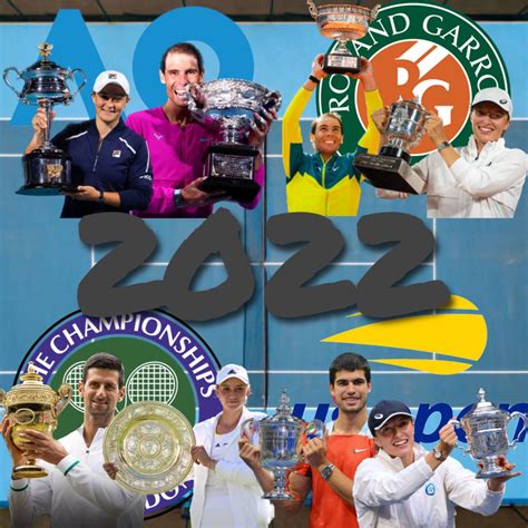 2022 Grand Slam Winners : r/tennis