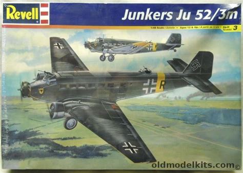 Revell 1/48 Junkers Ju-52 /3M - Luftwaffe 2./KGtzbV102 Italy 1942 or 2 ...