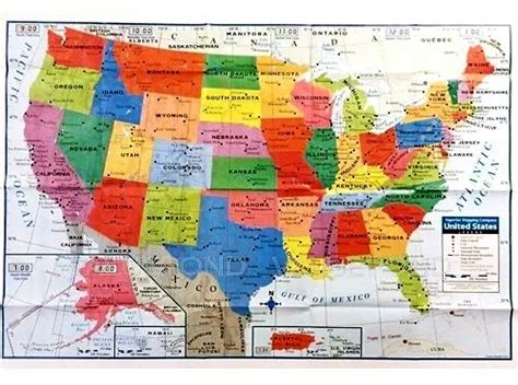 US States And Capitals Map States And Capitals, United, 43% OFF