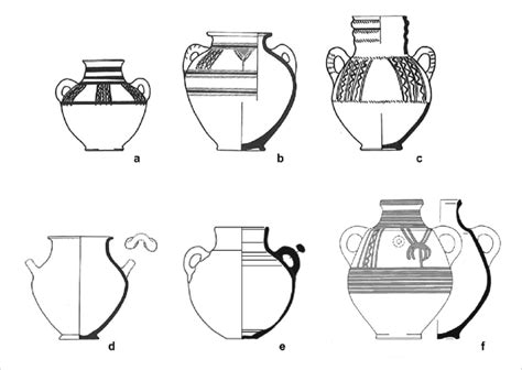 Late Bronze Age decorated amphorae from the southern Levant (After: a-c... | Download Scientific ...