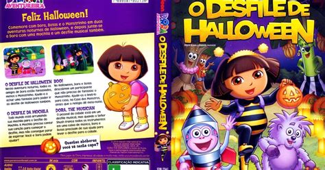 Dora a Aventureira O Desfile de Halloween Dublado:Capas e Filmes