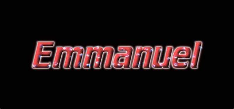 Emmanuel Logo | Free Name Design Tool from Flaming Text