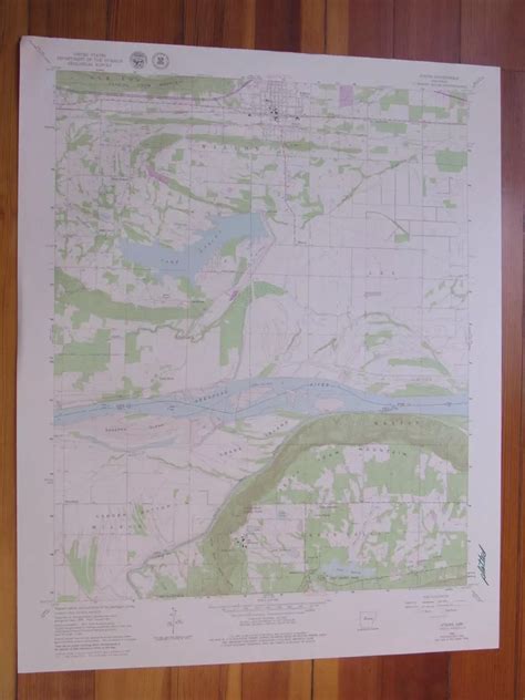 Lake Atkins Arkansas Map - Cornie Christean