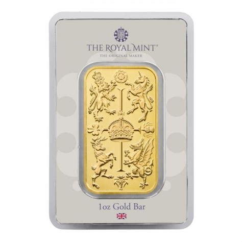 1 oz The Royal Mint Royal Celebration 9999 Gold Bar | European Mint