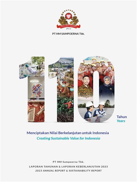 Annual Report Dan Sustainability PT. HM Sampoerna Tahun 2023 | PDF