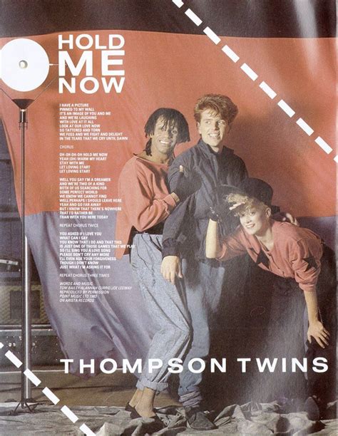 Pin by Sonic More Music on The Thompson Twins | Thompson twins, New ...