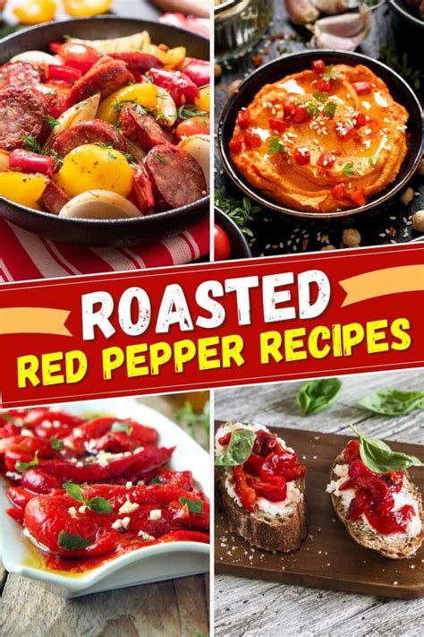 20 Easy Roasted Red Pepper Recipes - Insanely Good